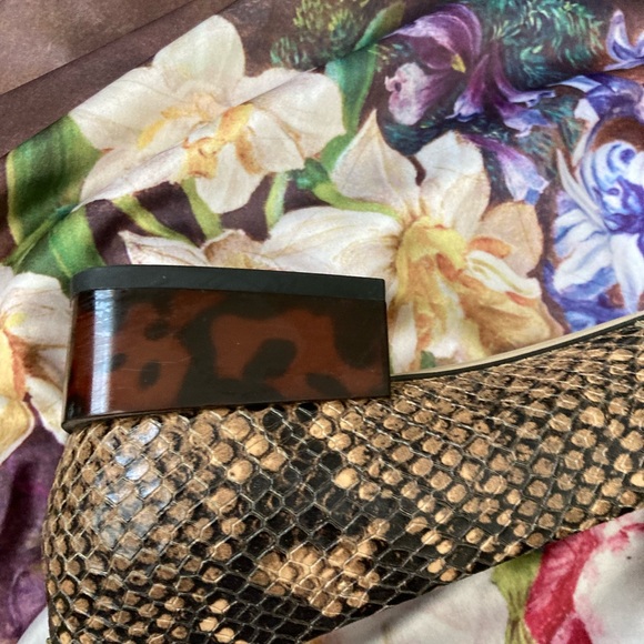 Sam Edelman great condition SZ 6 snake skin shoes - Picture 2 of 7